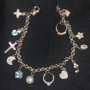 Sterling Silver Charm Bracelet